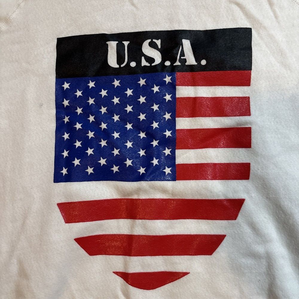 Vintage United States Of America Flag United We Stand Sweatshirt Mens Medium USA - Picture 2 of 6